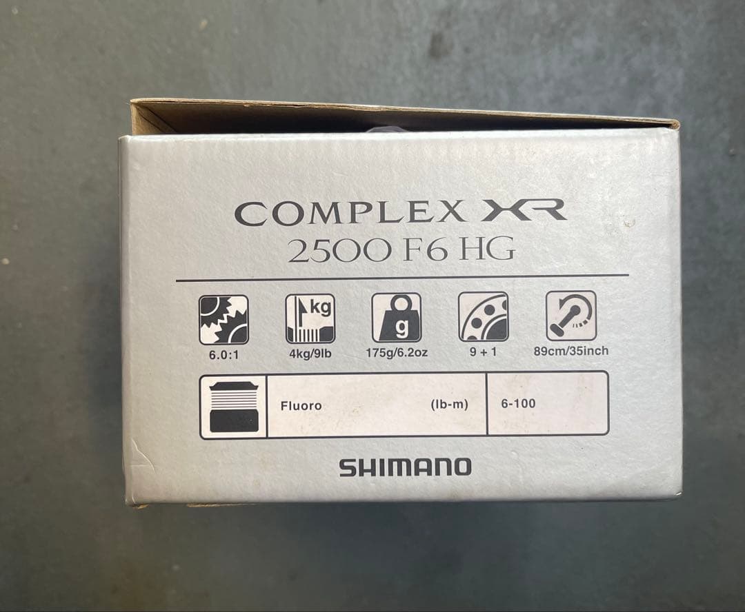 シマノ 21コンプレックスXR 2500F6 HG COMPLEX 美品