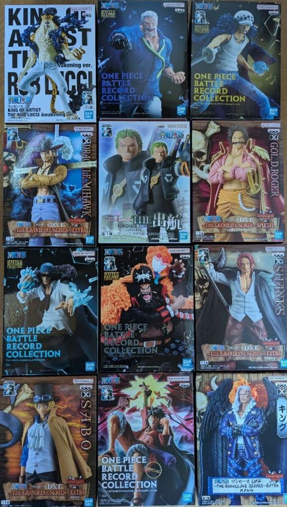 ONE PIECE 12体セット フィギュアセット