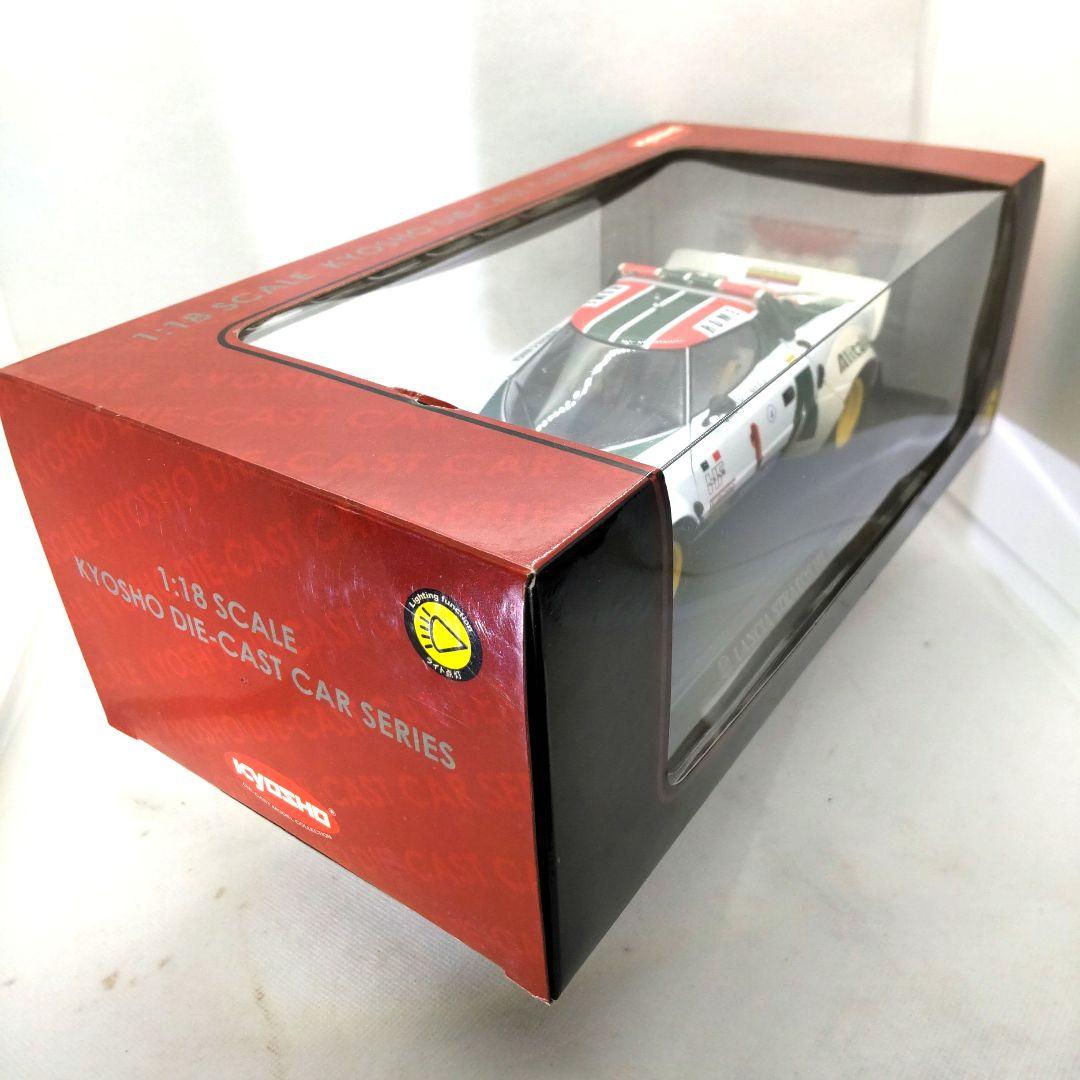 京商1/18 ランチア ストラトス HF ラリー1977 #1 ライト点灯仕様