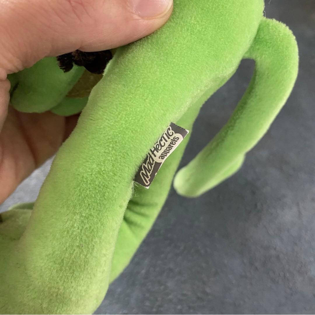 新品 Real Mad Hectic ヘクティク グリーンパンサー ぬいぐるみ