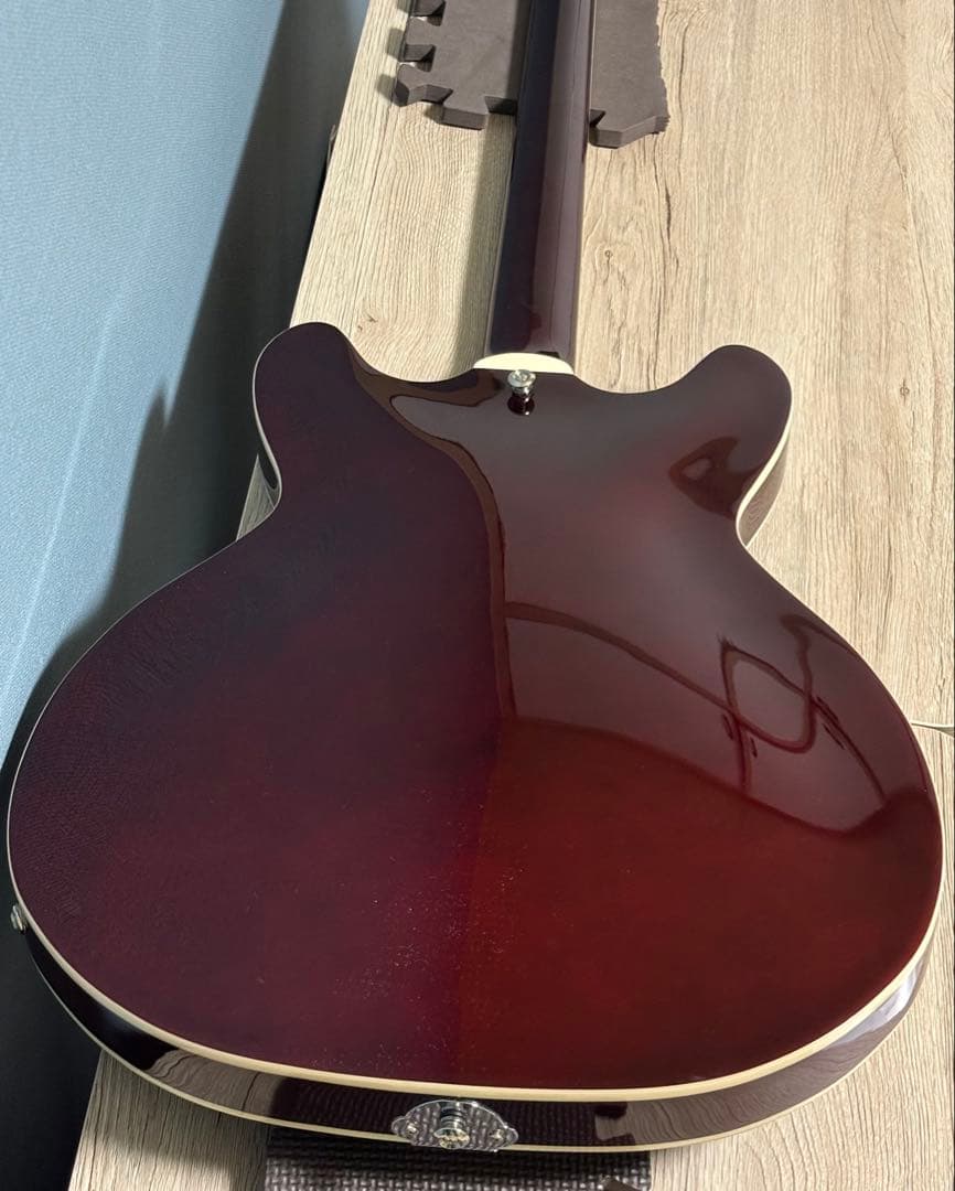 Grote セミアコ　ギターケース付き　【美品】　アンプ音出し確認済み