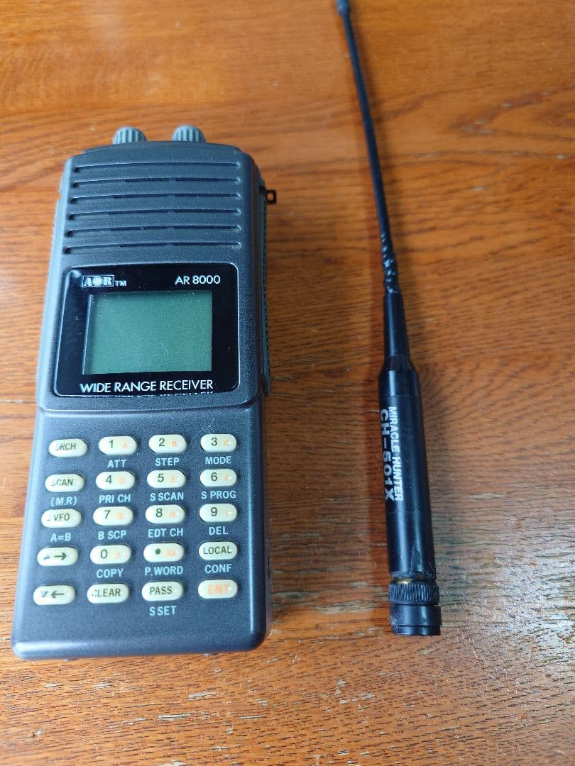 AOR　AR 8000 広範囲受信機綺麗な状態です十CH501Xアンテナ