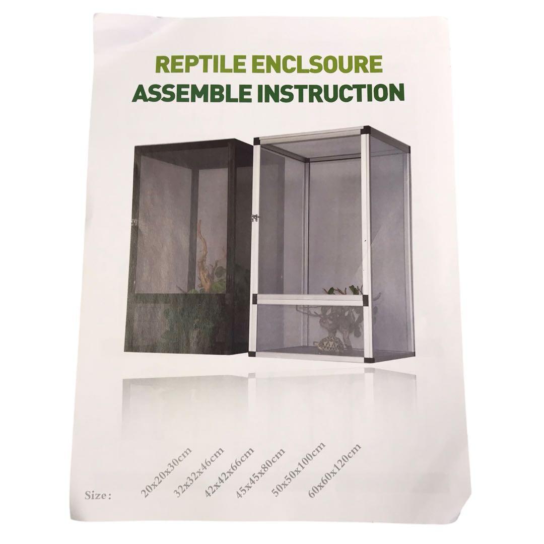 【開封・未使用】YangAera 爬虫類 飼育ケージ 両生類 ケージ ペット