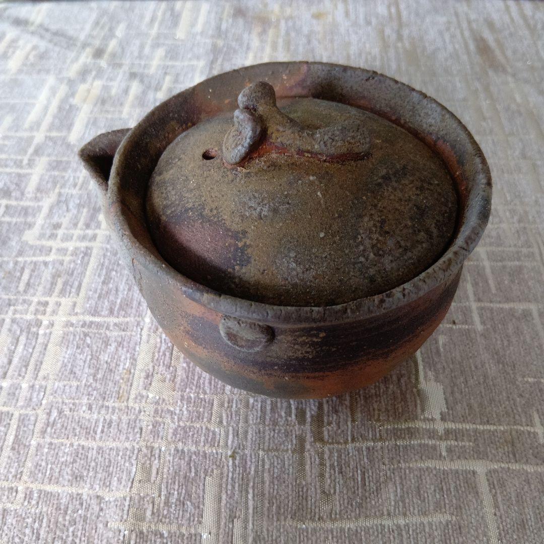 備前焼急須 宝瓶、お猪口