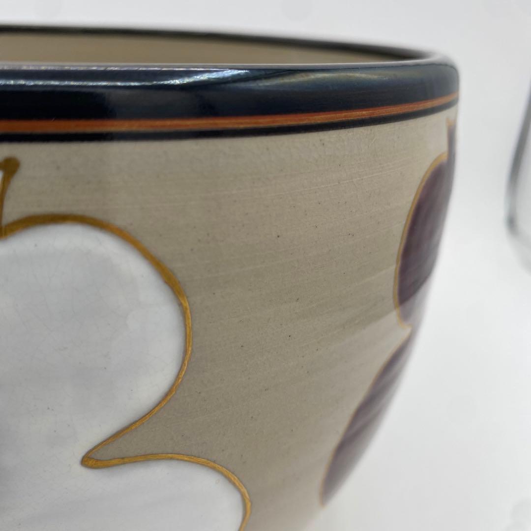 w644　水指　仁清六瓢　森岡嘉祥　茶道具　古物