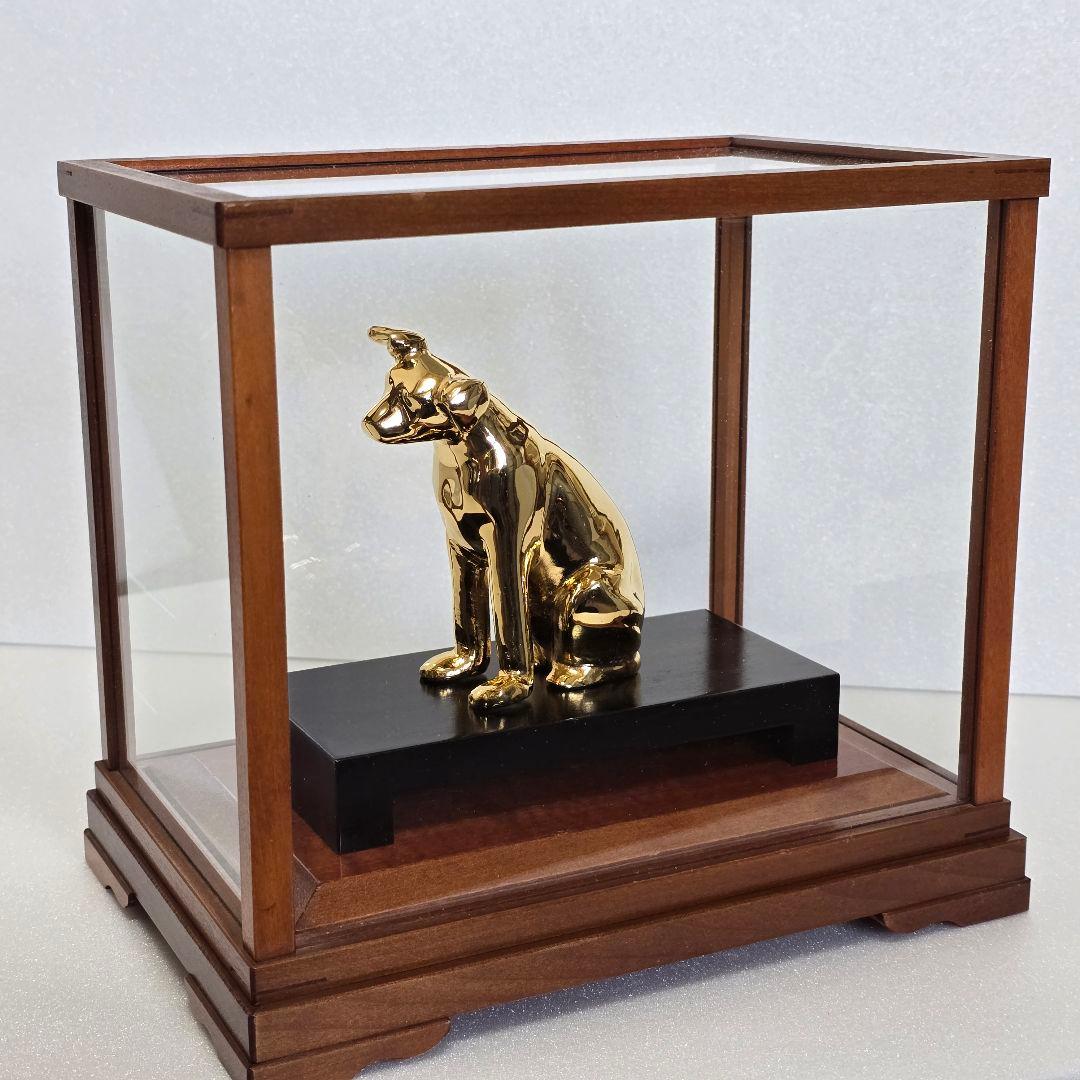 Victor ビクター ニッパー ゴールド ガラスケース付き 昭和レトロ 希少