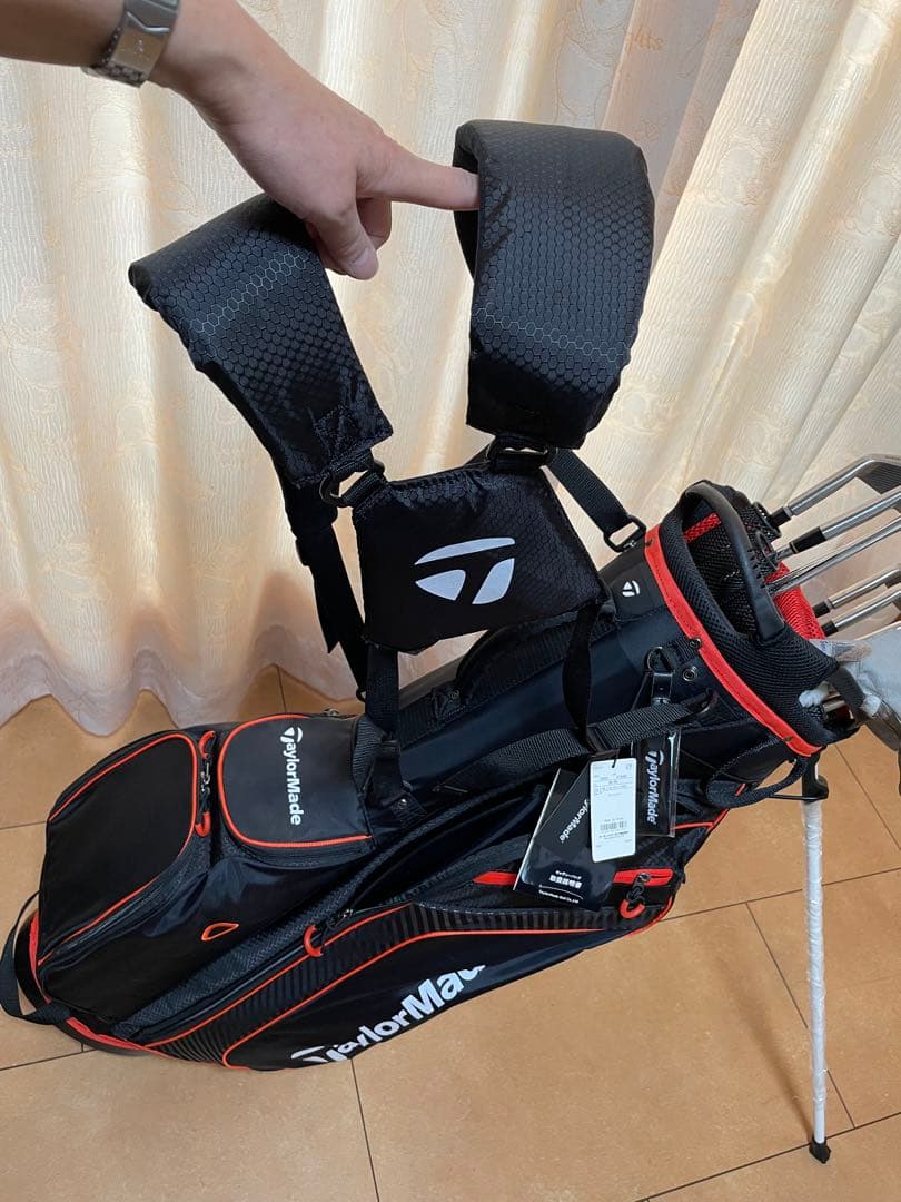 テーラーメイド　キャディバッグ　スタンド　12本セット＋7番　ゴルフセット