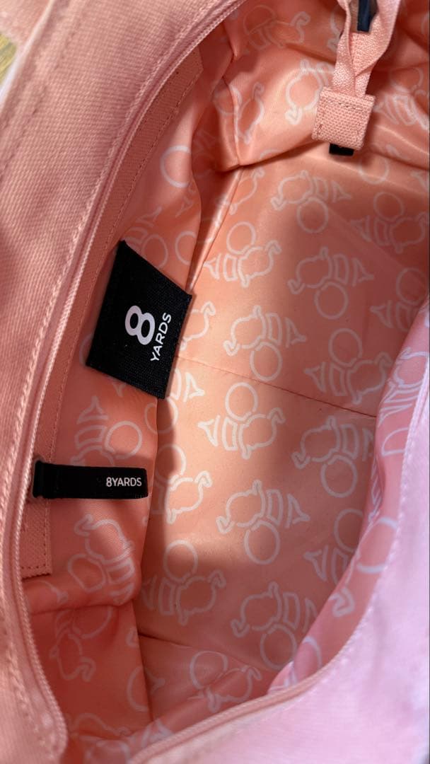 8 YARDS ピンク カートバッグ
