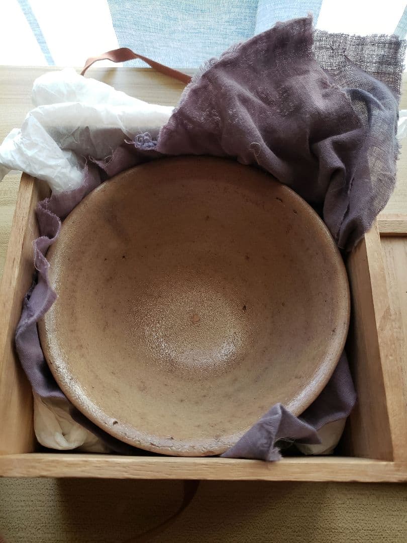 古手屋高麗　茶碗　小堀宗中　歌銘