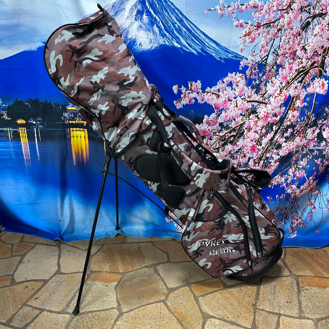 寶BMー823 PYKES PEAKスタンドキャディバッグ 2.5kg23cm