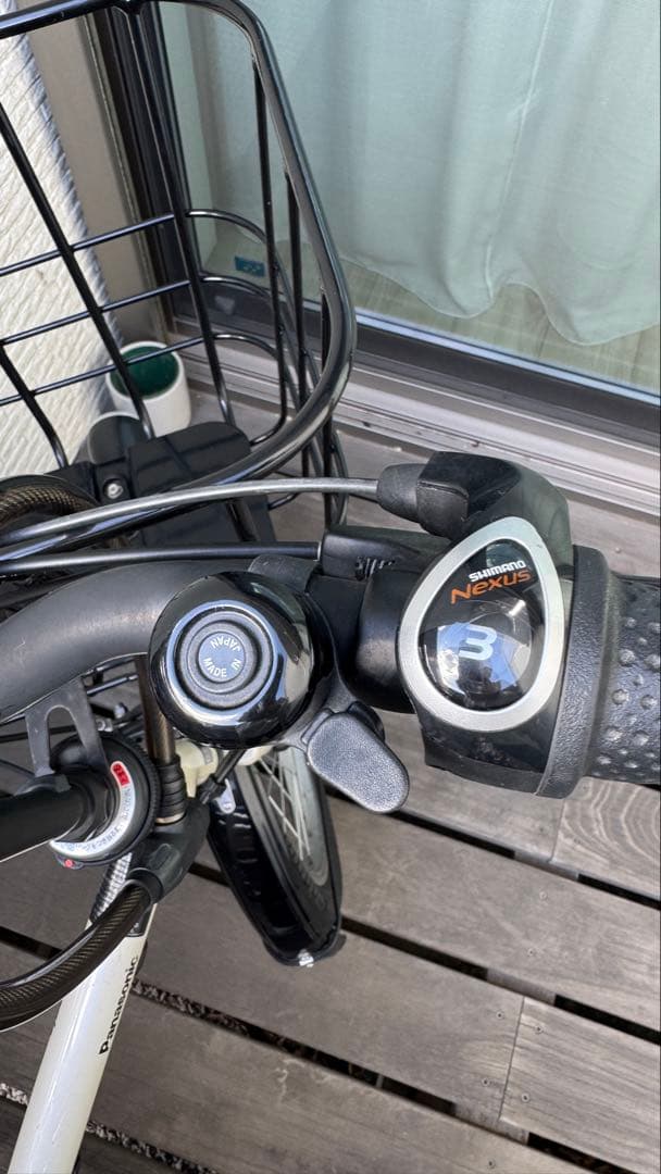 パナソニック　グリッター　BE-FGL032 バッテリー・鍵・チェーン付【受渡】