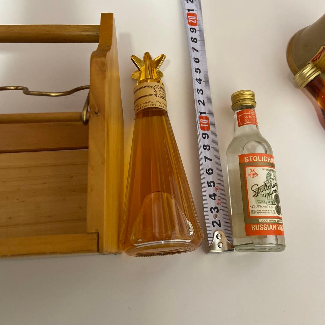 ウイスキー瓶セット（ベルズ、船型、星型）古酒