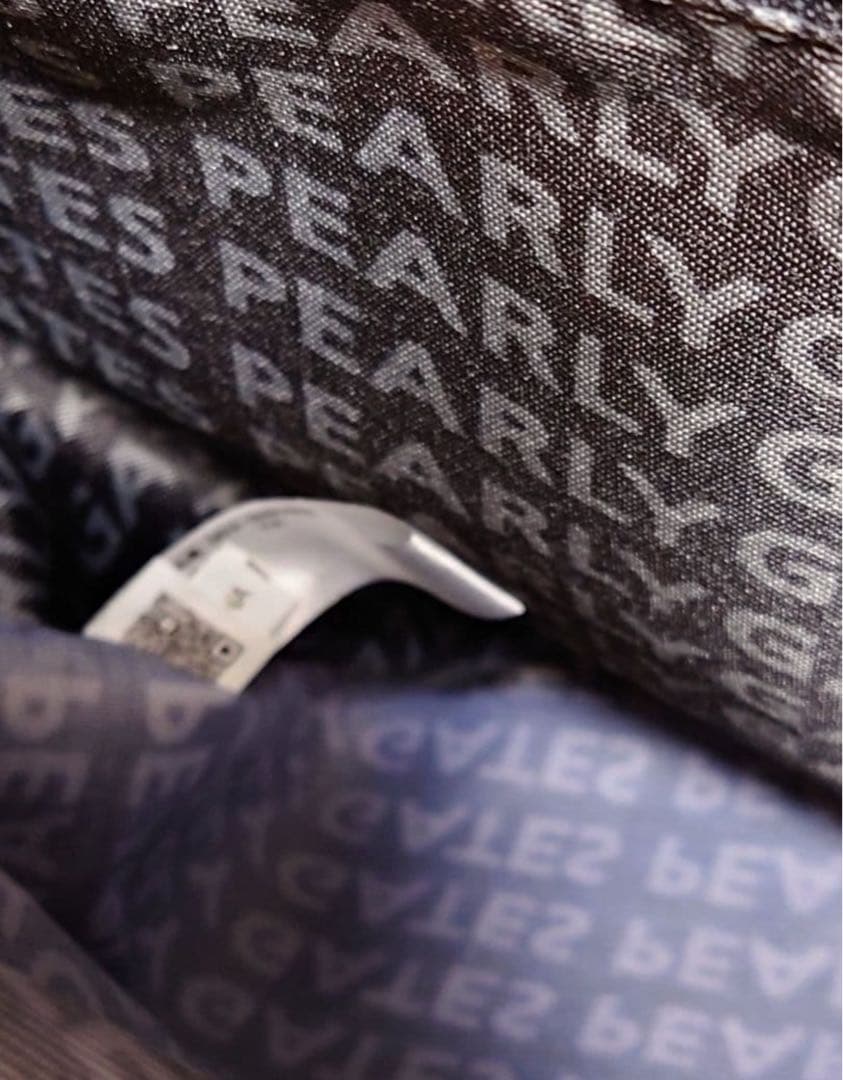 正規品中古美品レア限定カラーパーリーゲイツロッカーバック渋めグリーン