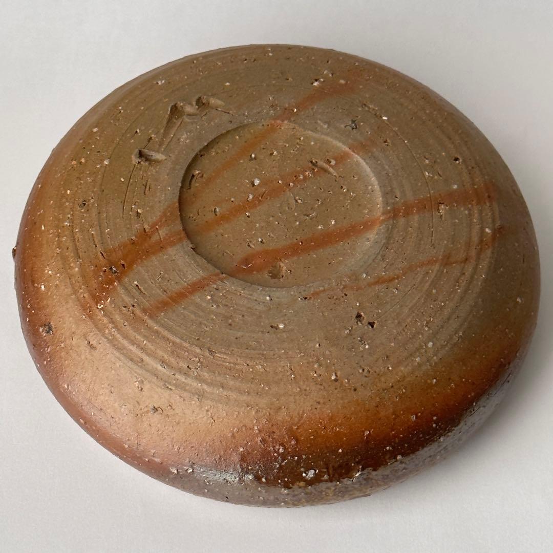 金重まこと 備前 緋襷 丸皿 小鉢