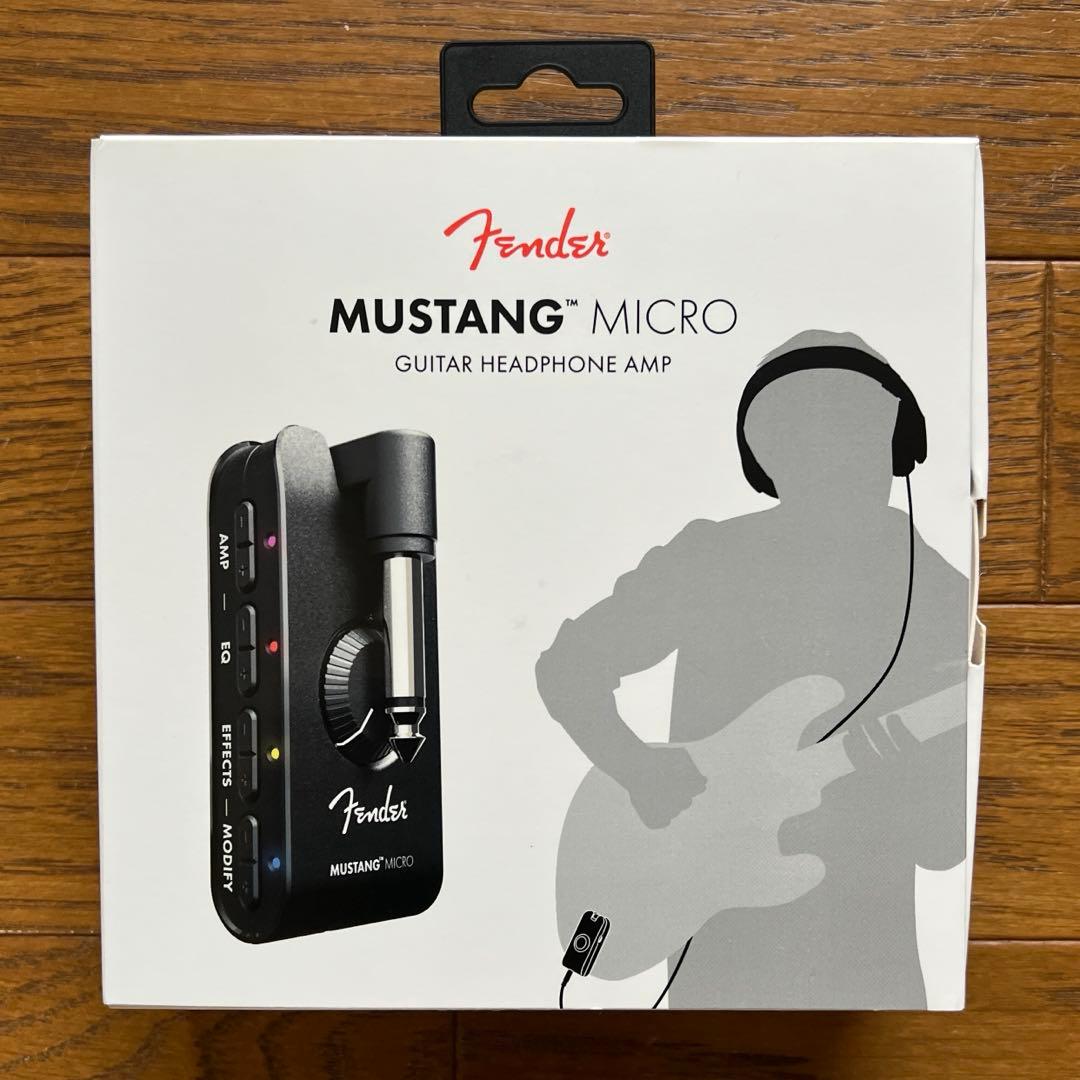 Fender ギター&ベース用ヘッドフォンアンプ MUSTANG™ MICRO