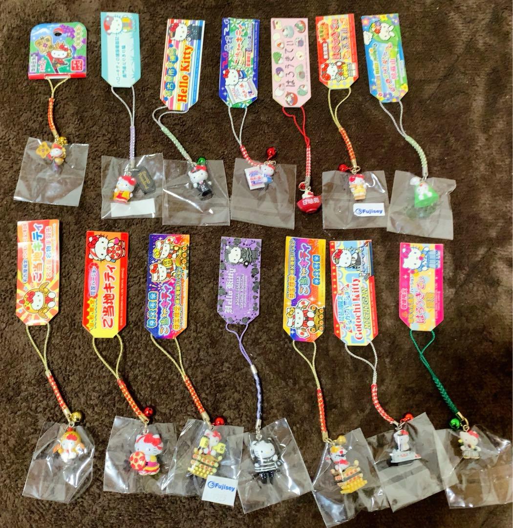 ご当地キティ　359個　ロリータ/イチゴ系/コラボ/非売品　レア　根付　セット