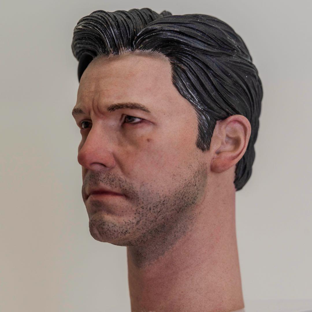 ブルースウェイン 1/6 ヘッド ホットトイズ系 バットマン BvS