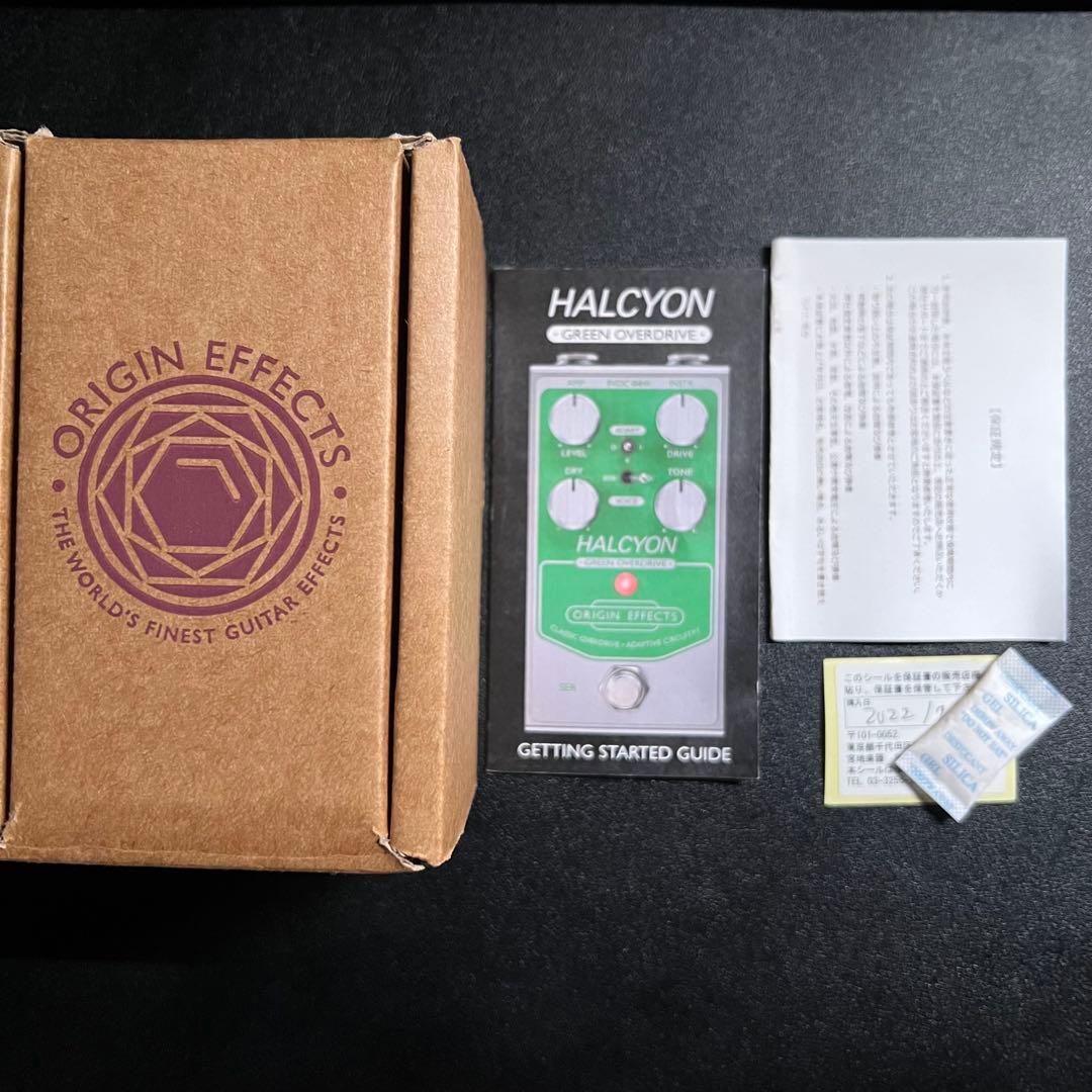 ギター ORIGIN EFFECTS / Halcyon Green Overdrive
