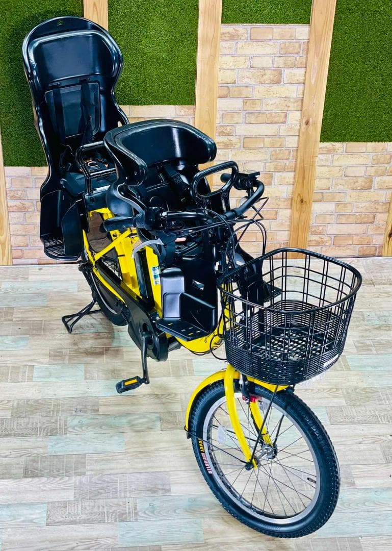超特価 3人乗り ヤマハ 最上級バビー 子供乗せ電動アシスト自転車 ZH2713