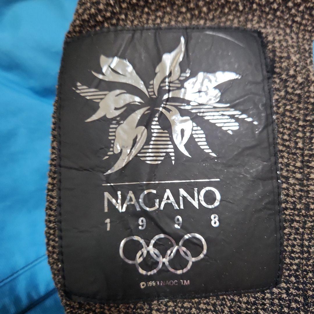 ビンテージ 長野オリンピック スキーウェア 専用袋 小物付き 8点セット 90S
