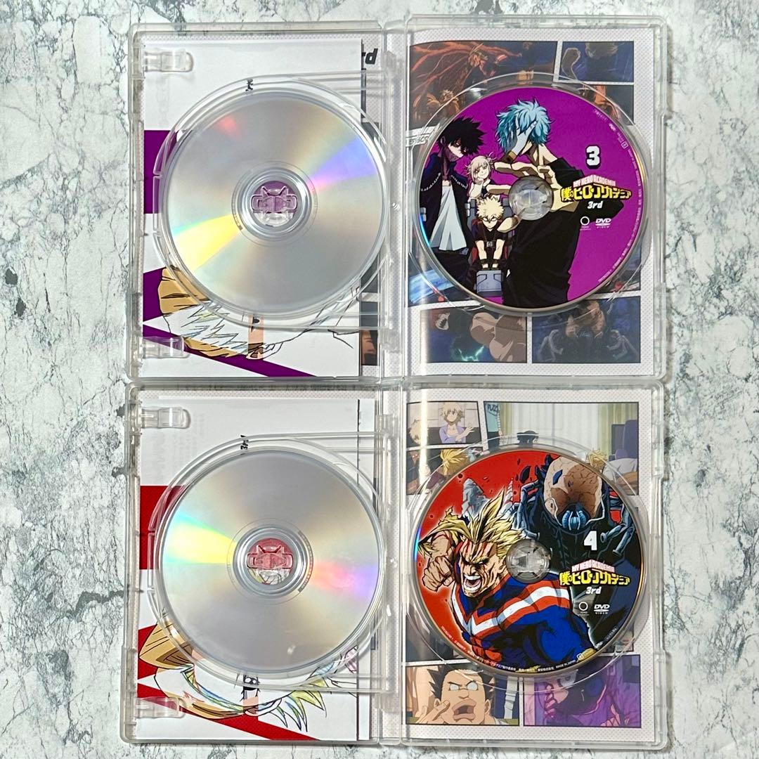 僕のヒーローアカデミア 3期 DVD 全巻 収納BOX付き