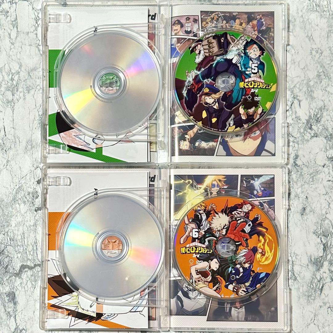 僕のヒーローアカデミア 3期 DVD 全巻 収納BOX付き