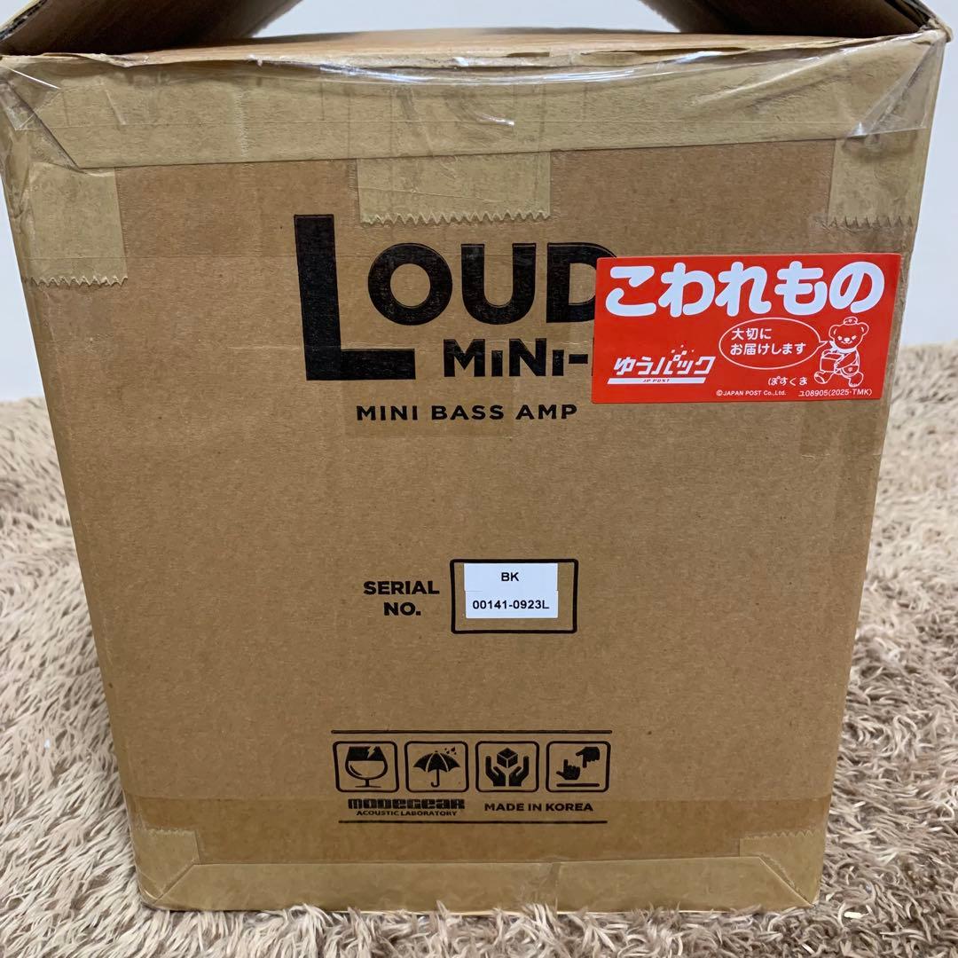 極美品 MODEGEAR LOUD MINI-B ベースアンプ＋純正電源付