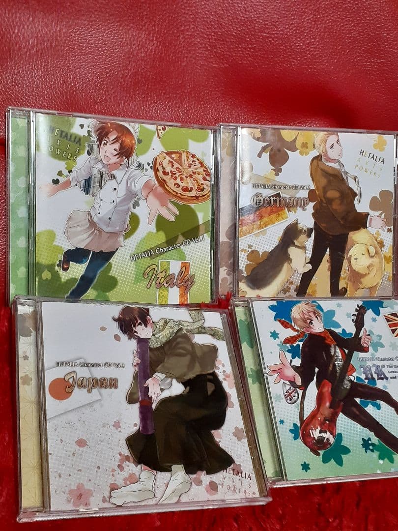 ヘタリア Axis Powers CDセット 応募特典 限定BOX付き