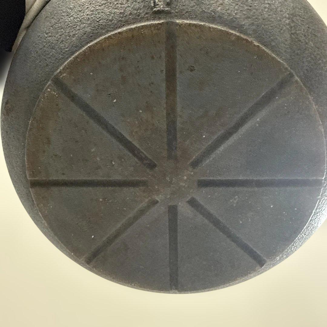 黒い鋳鉄製鉄瓶　南部盛栄堂　☺︎