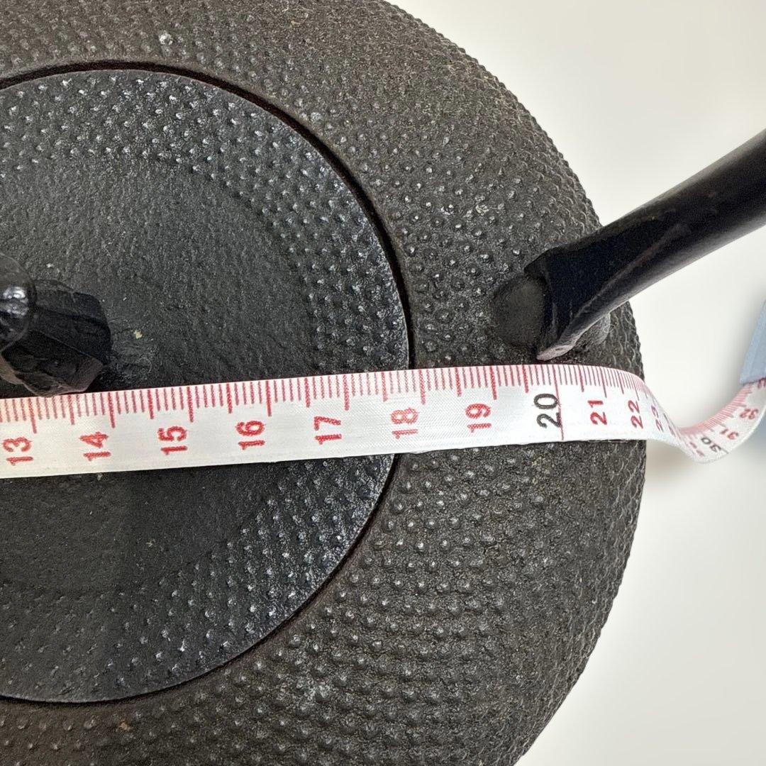 黒い鋳鉄製鉄瓶　南部盛栄堂　☺︎