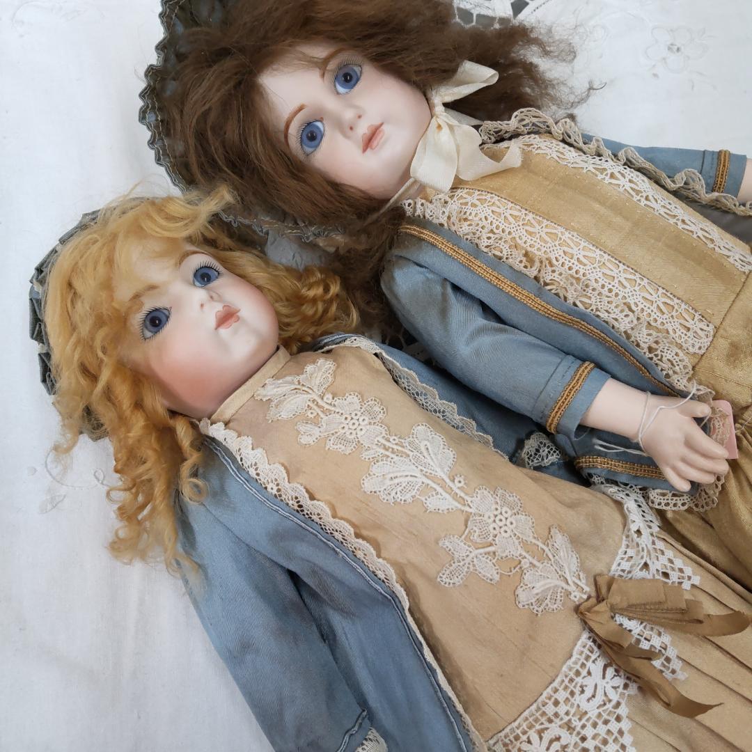 ブリュ　ジュモー　アンティークリプロ　　双子コーデ