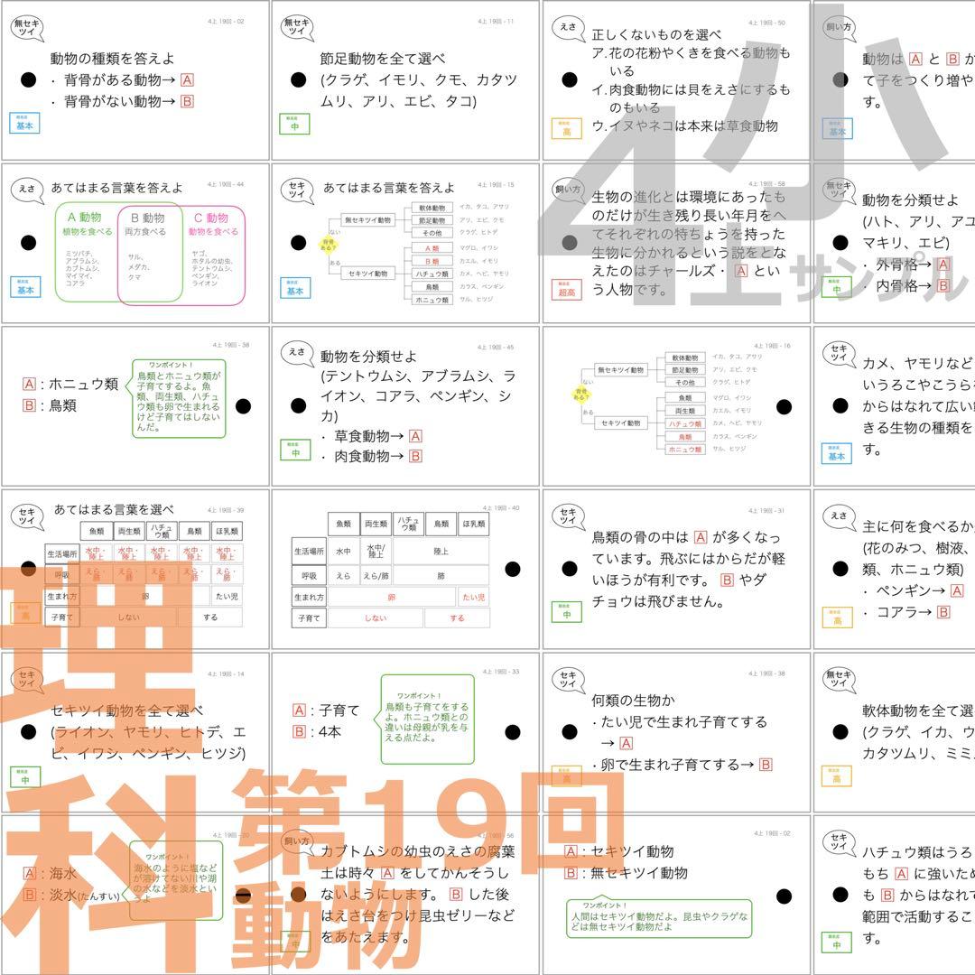 中学受験【4年上ハーフセット 社会・理科11-19回】組分けテスト対策 予シリ