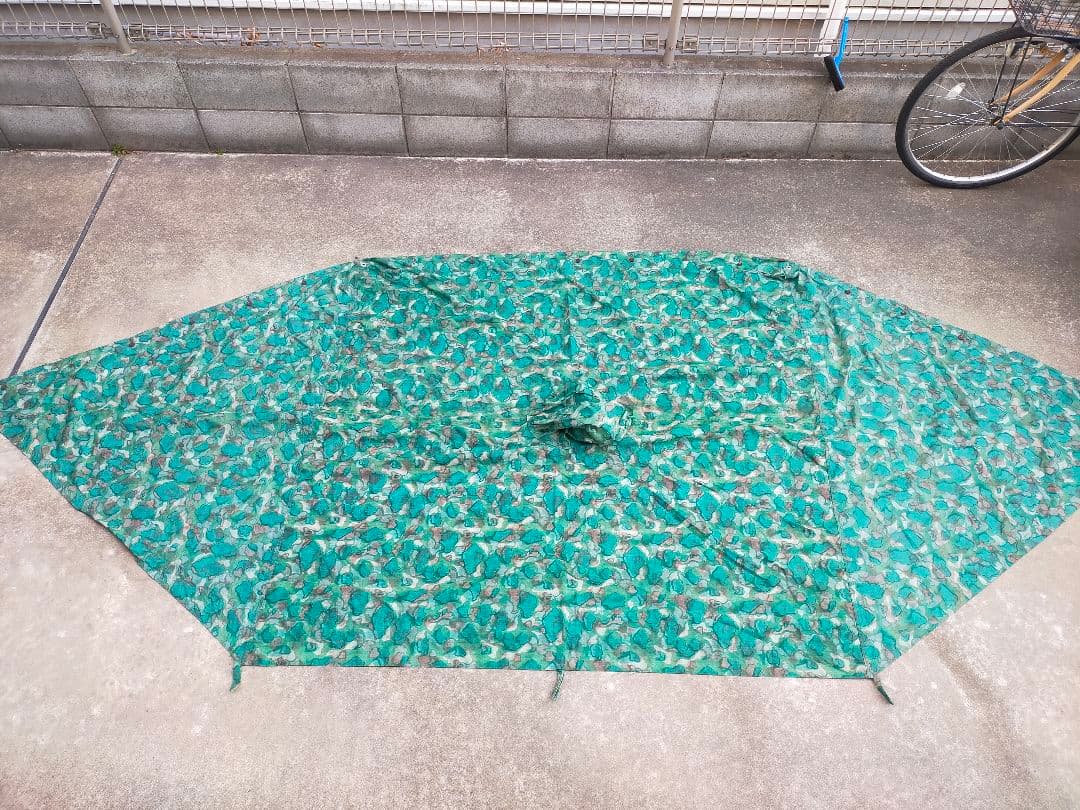 【デッドストック】トルコ軍幕 ２枚セット パップテント ①・②