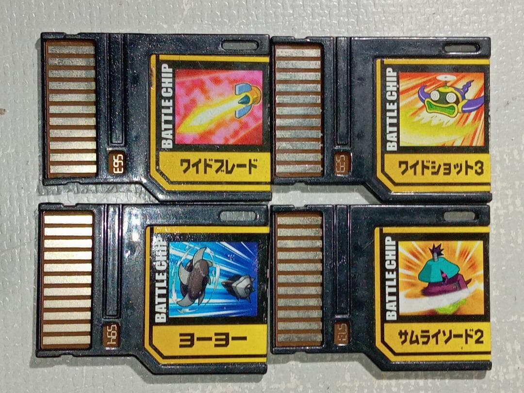 ぽ*ん様 ロックマンエグゼ5 バトルチップ 17点 まとめ売り ジャンク扱い