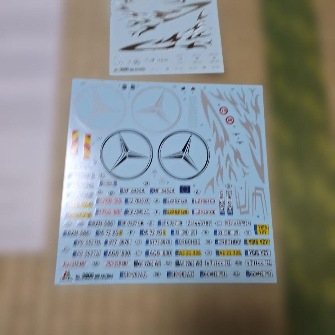 ITALERI メルセデス・ベンツ アクトロス MP4 ギガスペース 1:24