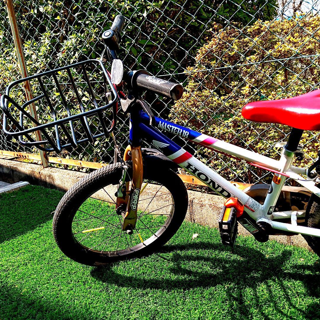 練馬、和光周辺引取限定ホンダ キッズ自転車 カゴ付き18インチ