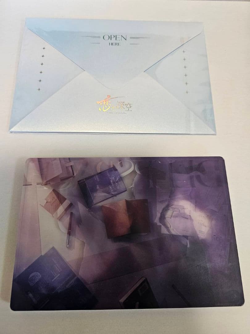 レイ 2点セット お手紙 アクリルブロック 恋と深空 VIP 特典グッズ