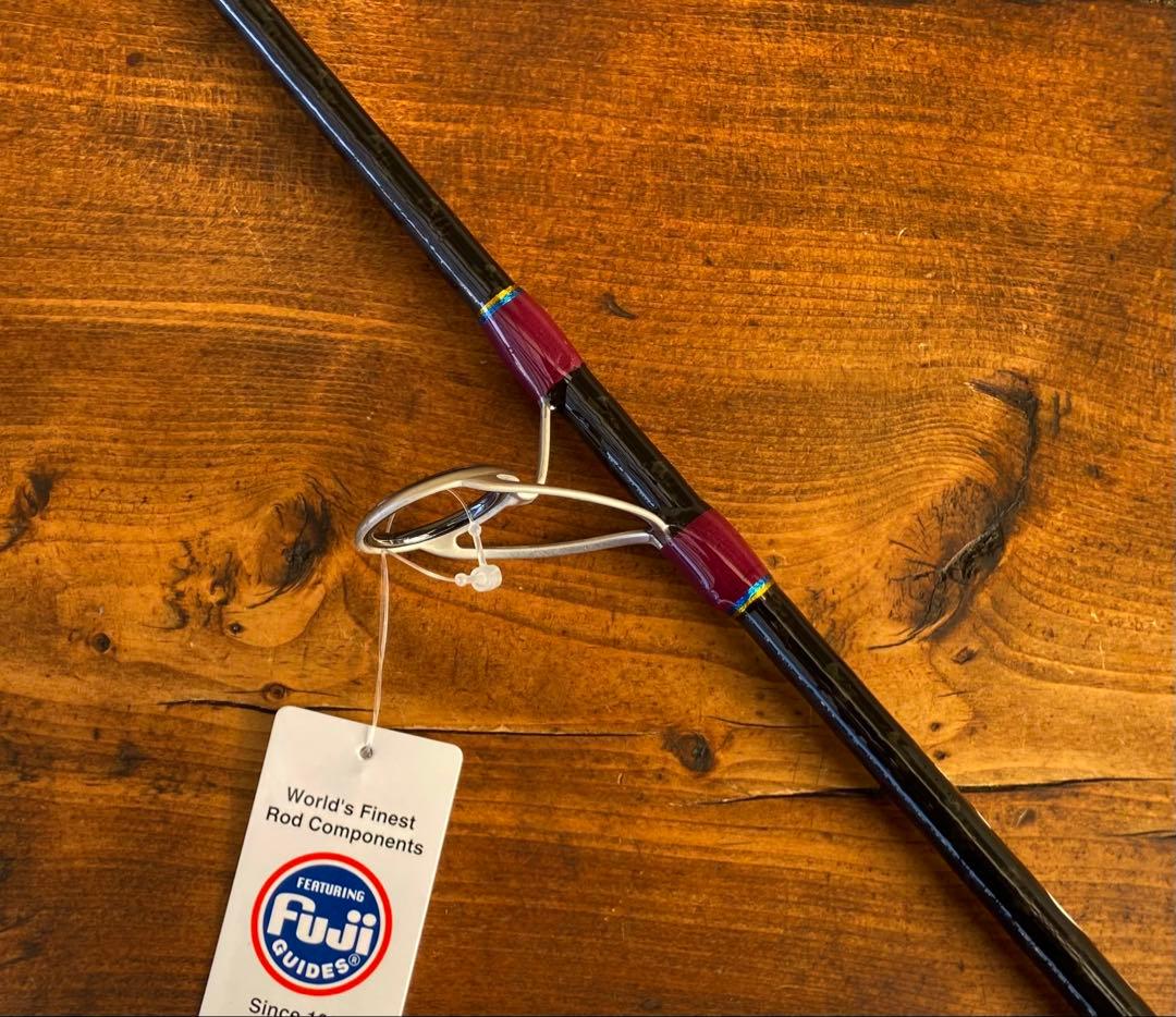 ジギングロッド　スピニングパックロッド　Fujiガイド タイラバ　3ピースロッド