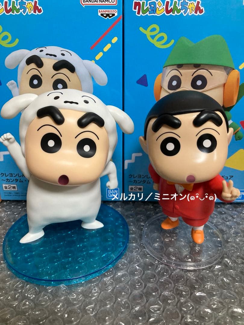 韓国限定 クレヨンしんちゃん パーティー フィギュア 11cm 6個入り BOX