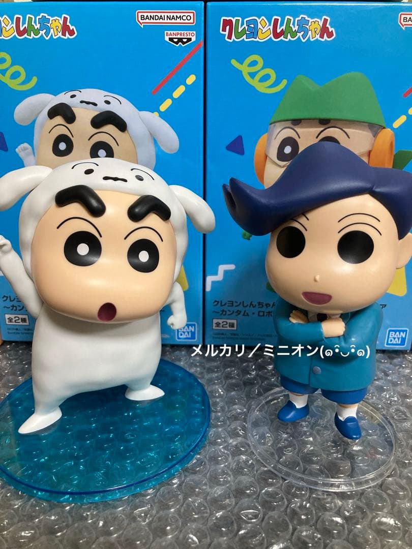 韓国限定 クレヨンしんちゃん パーティー フィギュア 11cm 6個入り BOX