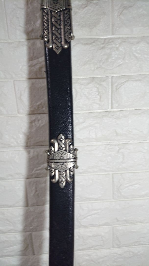 稀少 DENIX ブラック・バート 海賊サーベル 95cm シルバー 模造刀