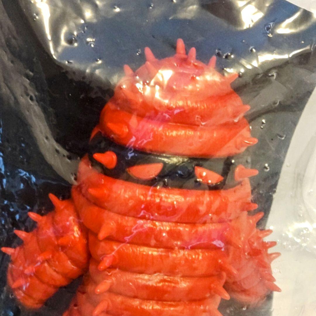 レッドハカイダー（ミサイルボウガンver.) 朱ムカデ2体セット東映レトロソフビ