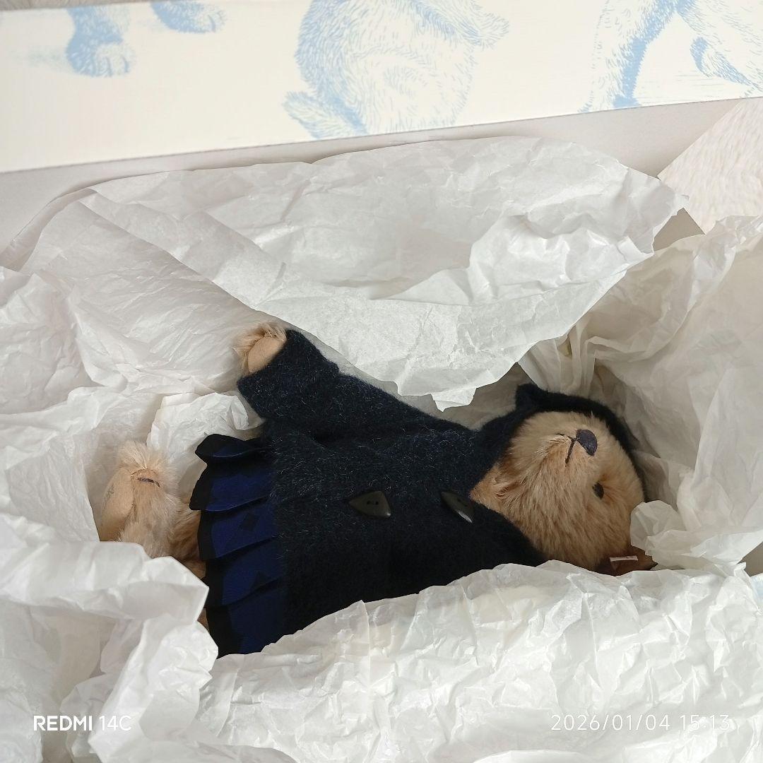 【No.47】Steiff アルチザン テディベア 限定1500体 証明書付