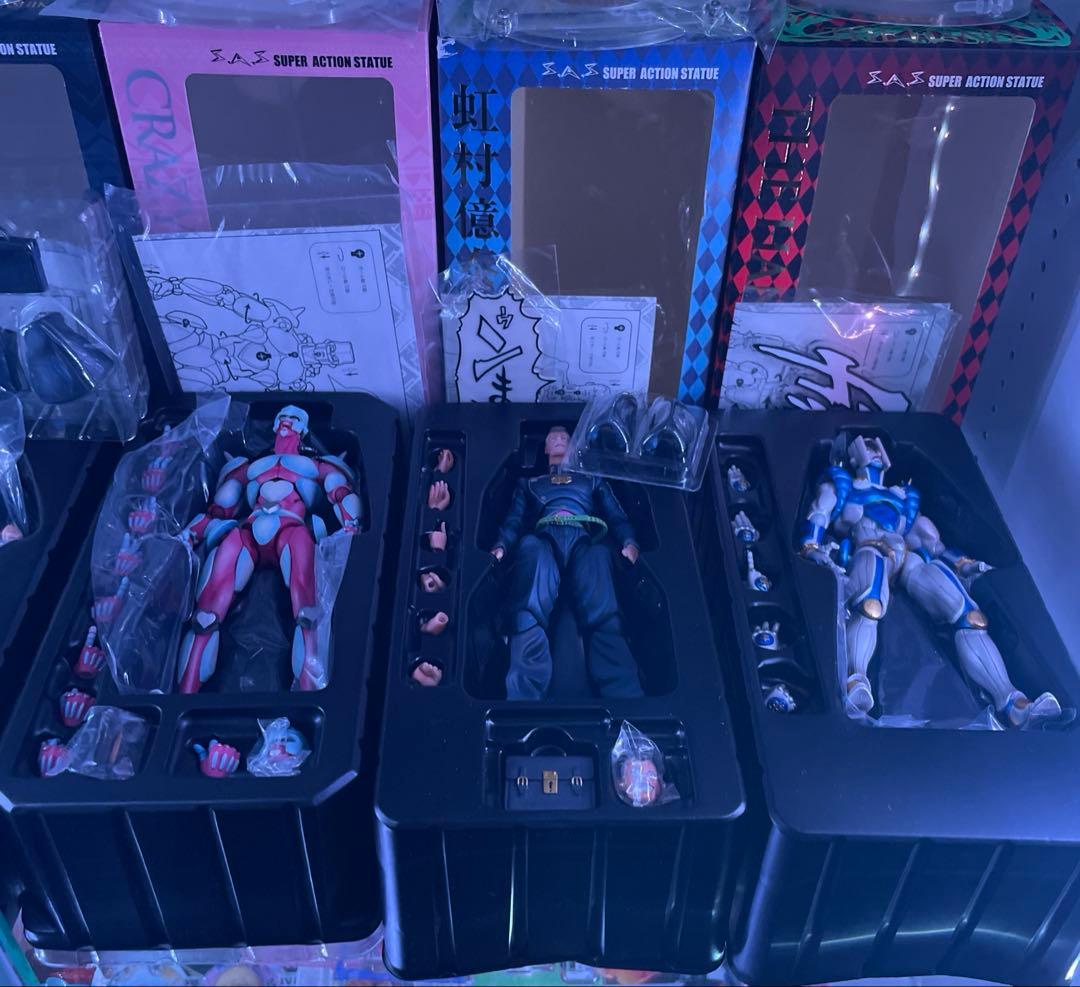 ジョジョの奇妙な冒険 超像可動 ダイヤモンドは砕けない 4部 10種セット