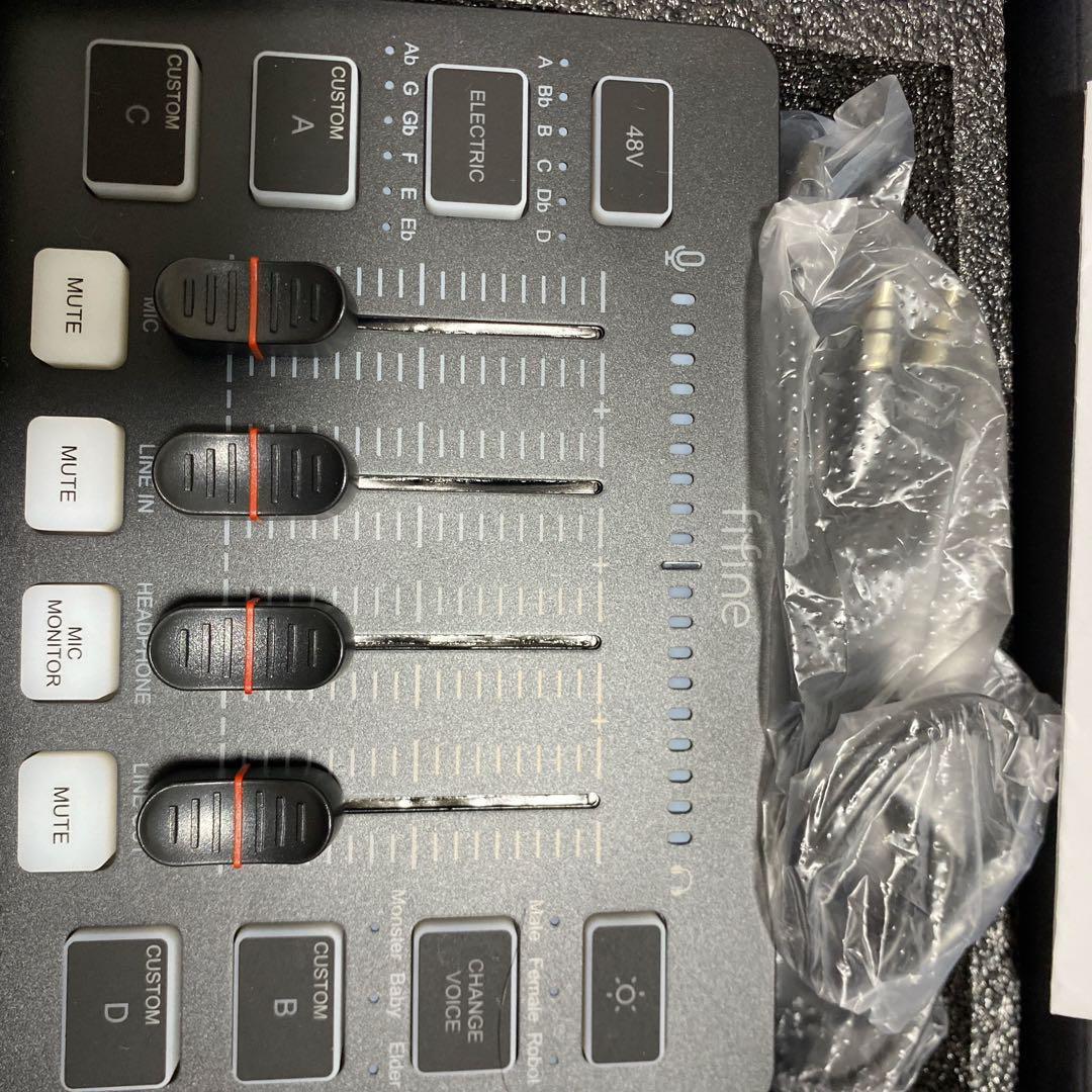 ゲーミングオーディオミキサー オーディオインターフェース PS5/PS4