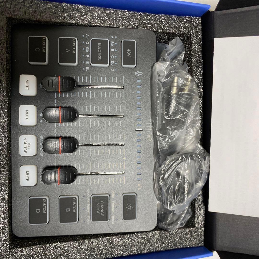 ゲーミングオーディオミキサー オーディオインターフェース PS5/PS4