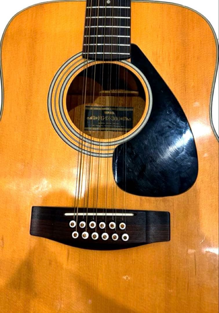 トップ単板12弦YAMAHA FG-12-300 アコースティックギター　アコギ