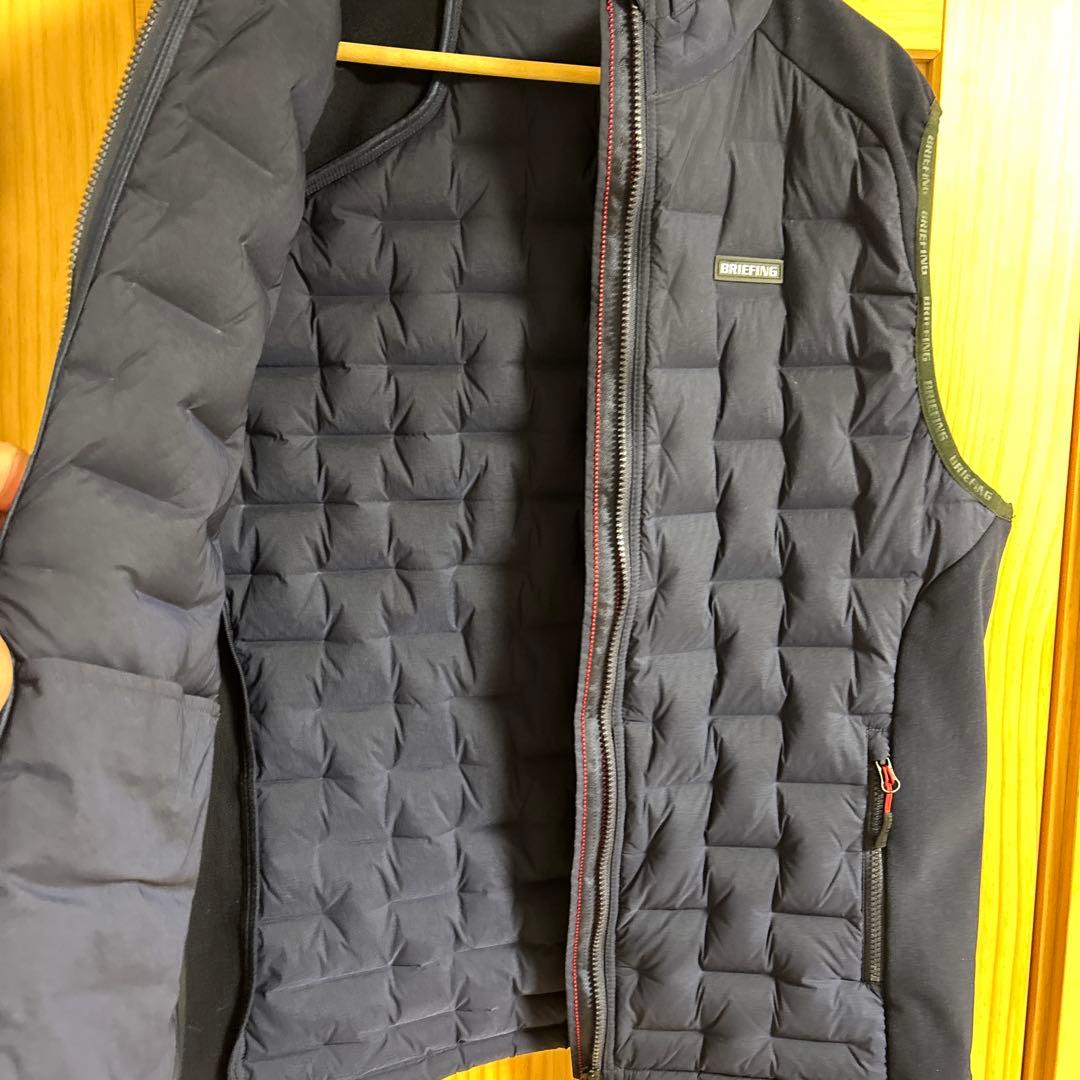 BRIEFING GOLF ブリーフィング ゴルフ ダウンベスト NAVY XL