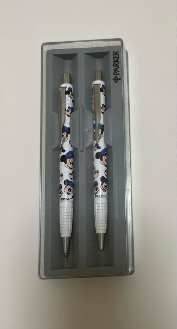 【匿名配送】未使用　PARKER ミッキーマウス ボールペン シャーペン　レア