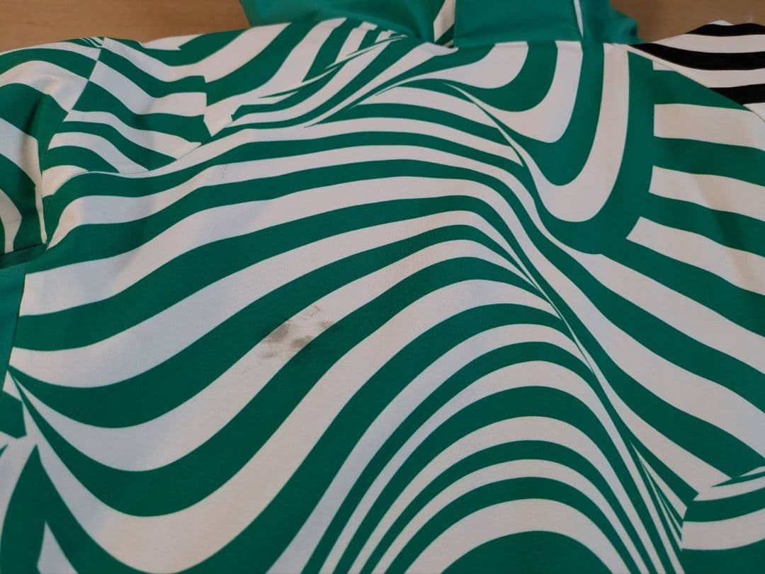 オンヨネ スキーウェア上下Ｓ ゼブラ柄 グリーン